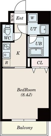 グラン・シェーヌ八幡の物件間取画像